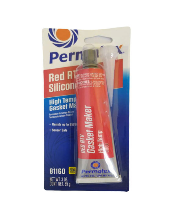 Permatex High-Temp Red RTV Silicone Gasket Maker 81160 | Beltco Malaysia