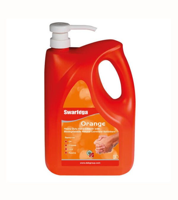 Swarfega Orange Heavy Duty Hand Cleaner 4L 0690 | Beltco